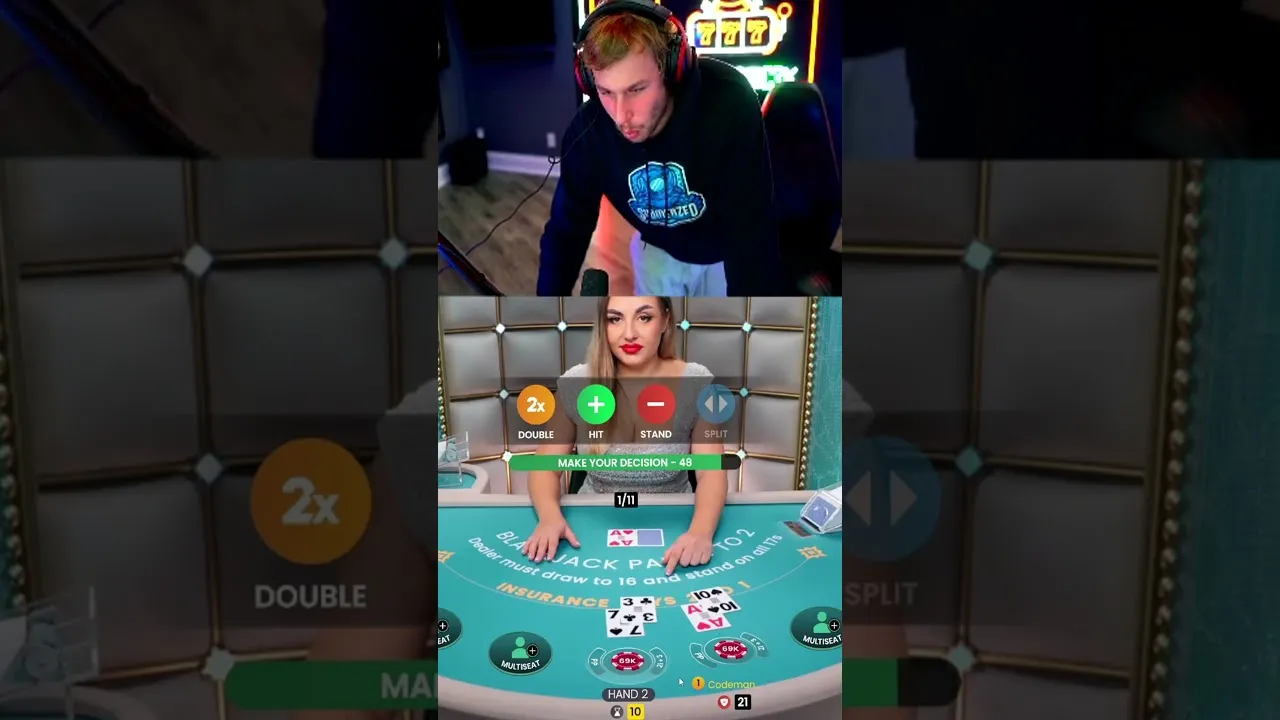 Blackjack Pragmatic Play Mega Win, Dealer Busts