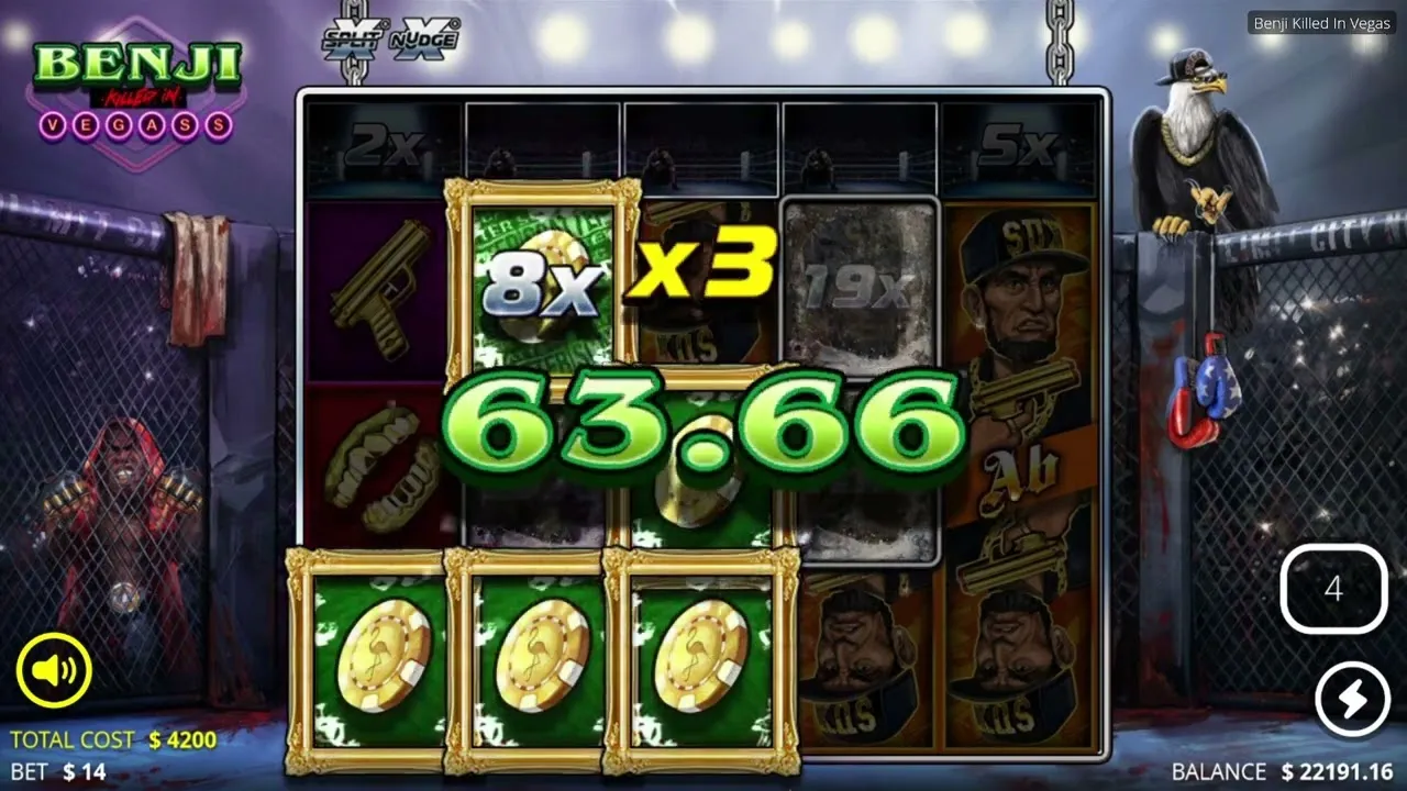 Benji Killed in Vegas: 10,000x MEGA WIN! Nolimit City Slot