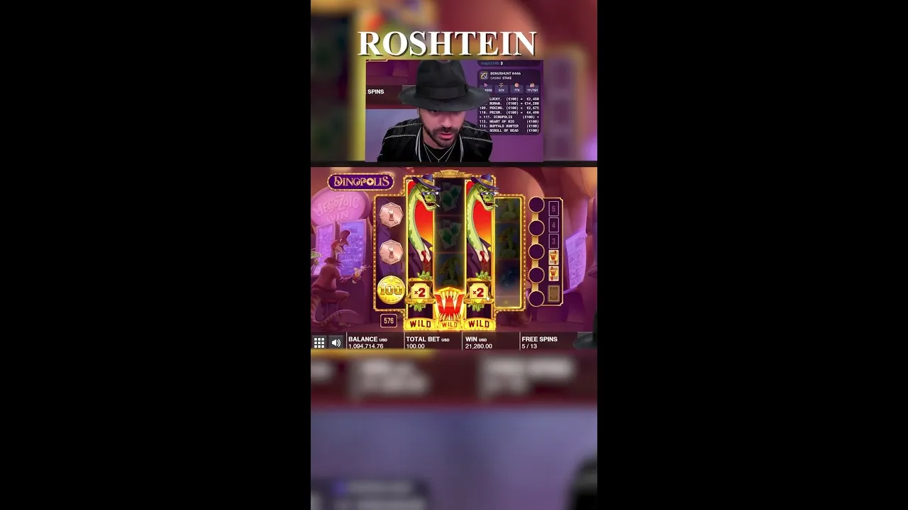 Dinopolis Bonus Big Win 50,000x Multiplier