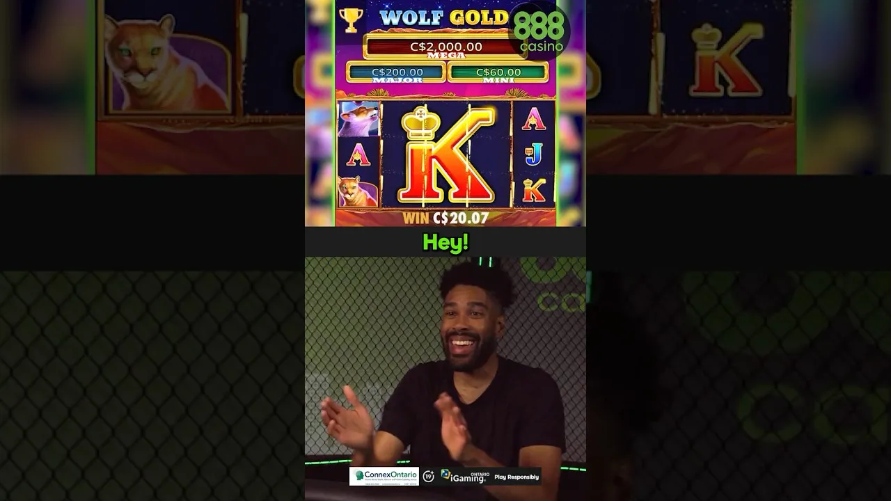 Wolf Gold: Free Spins Bonus Win at 888 Casino (Pragmatic)