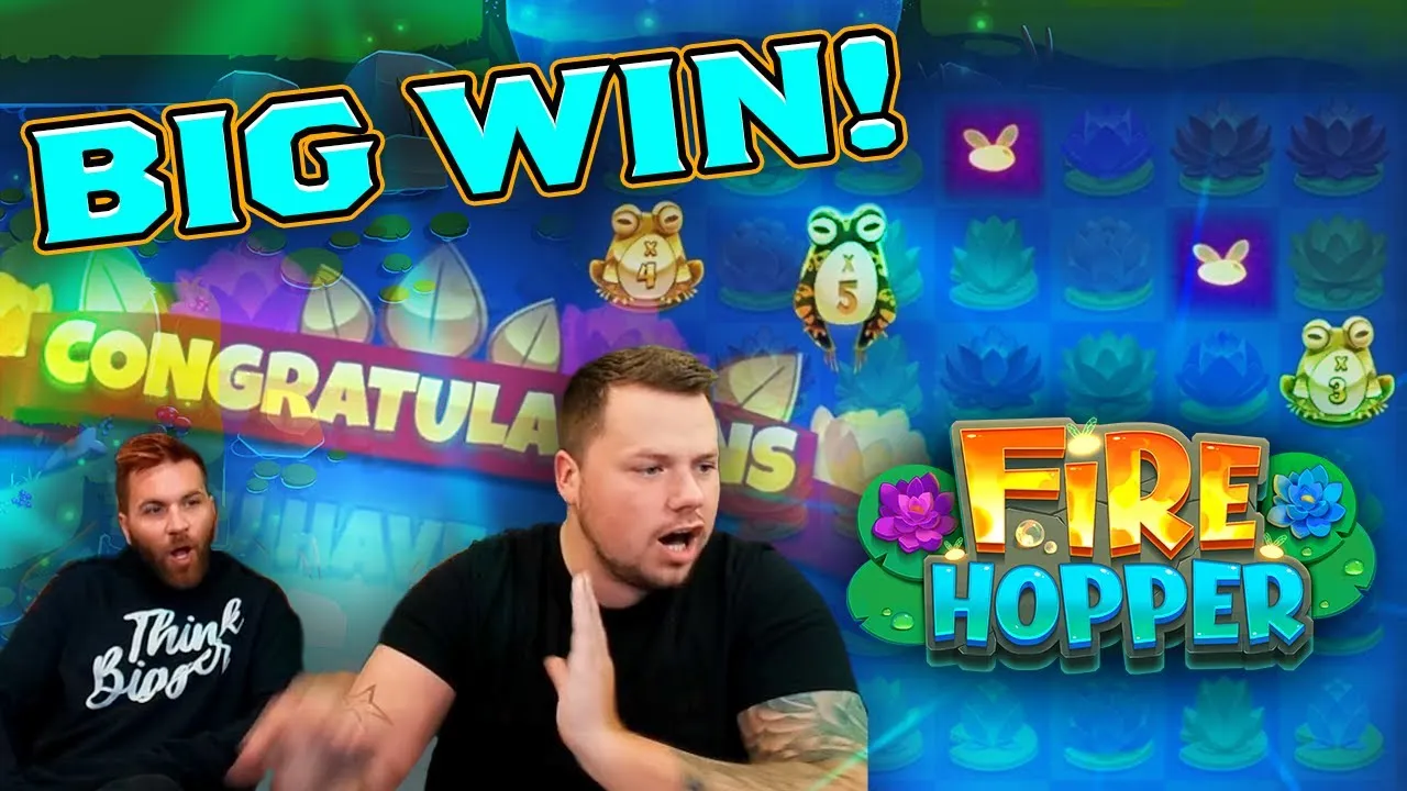 Fire Hopper 1636x Mega Win, Bonus Round Action