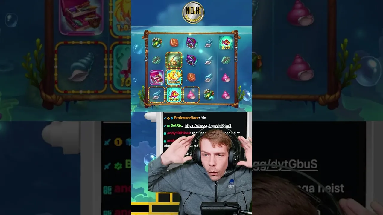 Fishin For Gold 1010x Big Win In Base Game