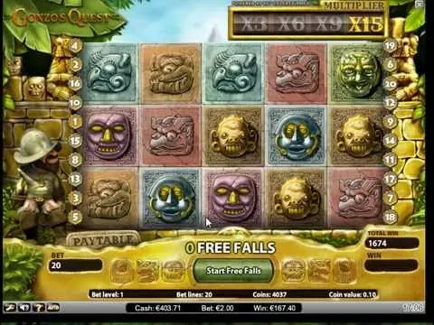 Gonzo's Quest: Witness an Epic 4668x Win on NetEnt Slot!