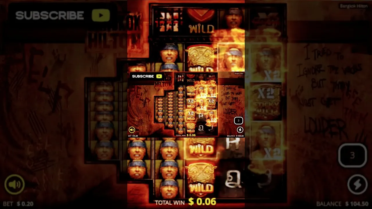Bangkok Hilton Relax Gaming Bonus, 44444x Win