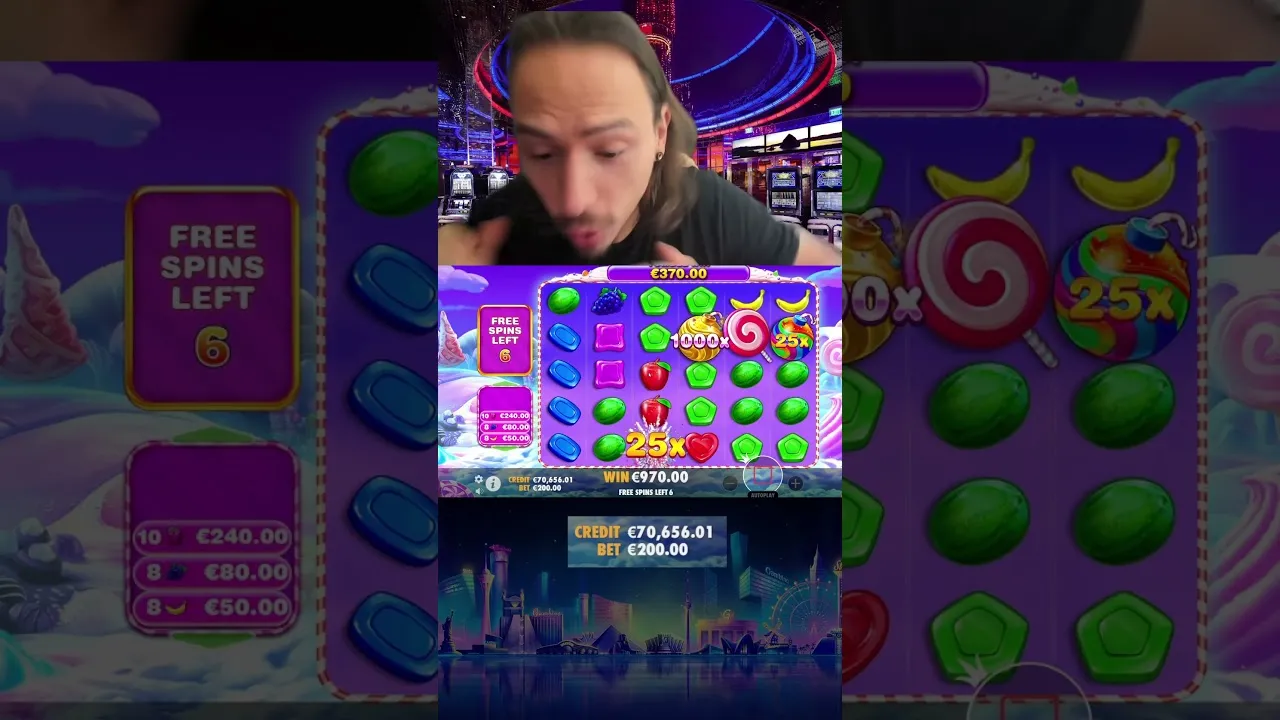 Sweet Bonanza 1000: 1945x MEGA Win on Super Free Spins!
