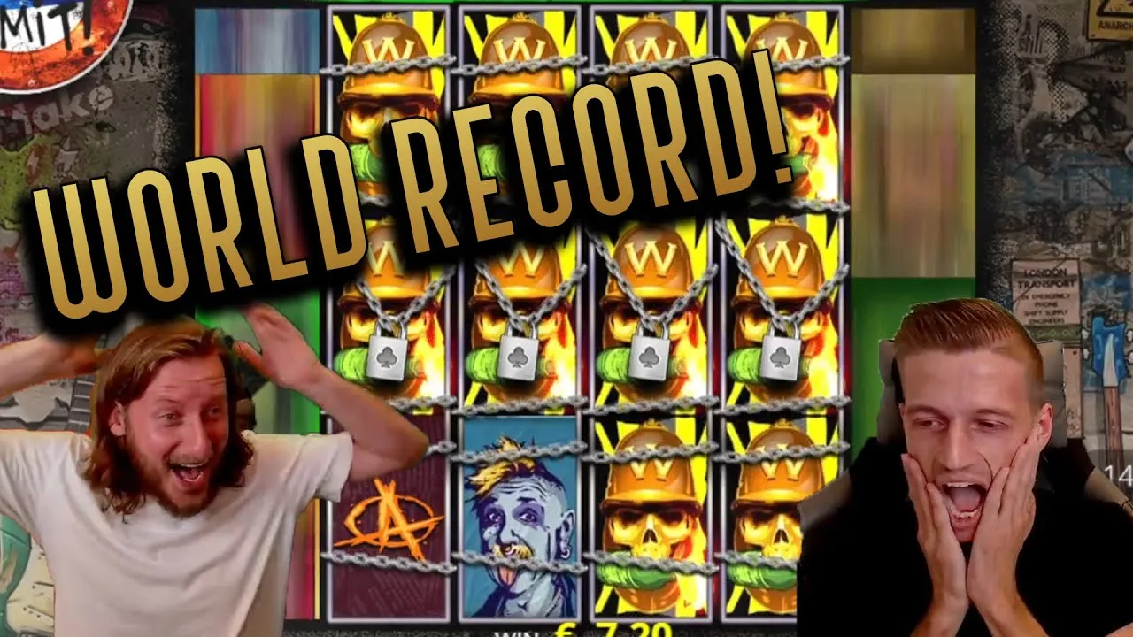 Punk Rocker Slot: HUGE Base Game Win by Nolimit City!
