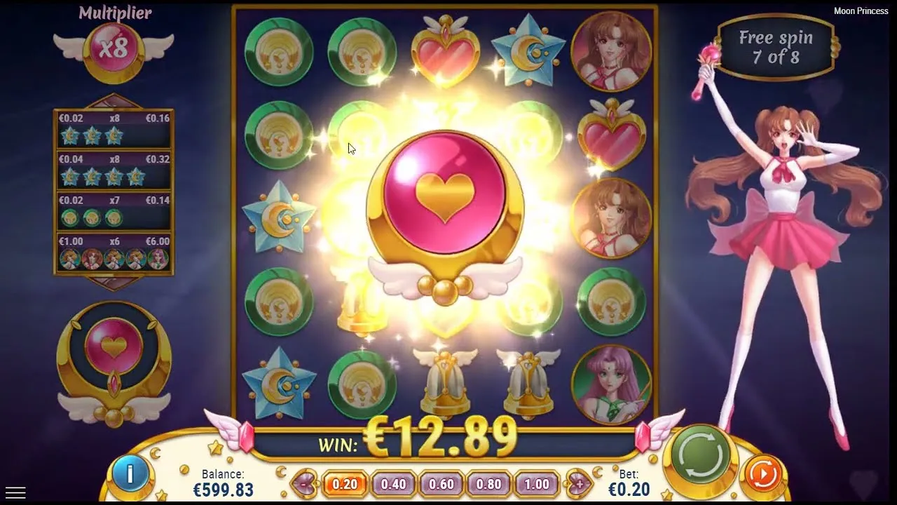 Moon Princess Slot: HUGE Win with Exciting Free Spins!