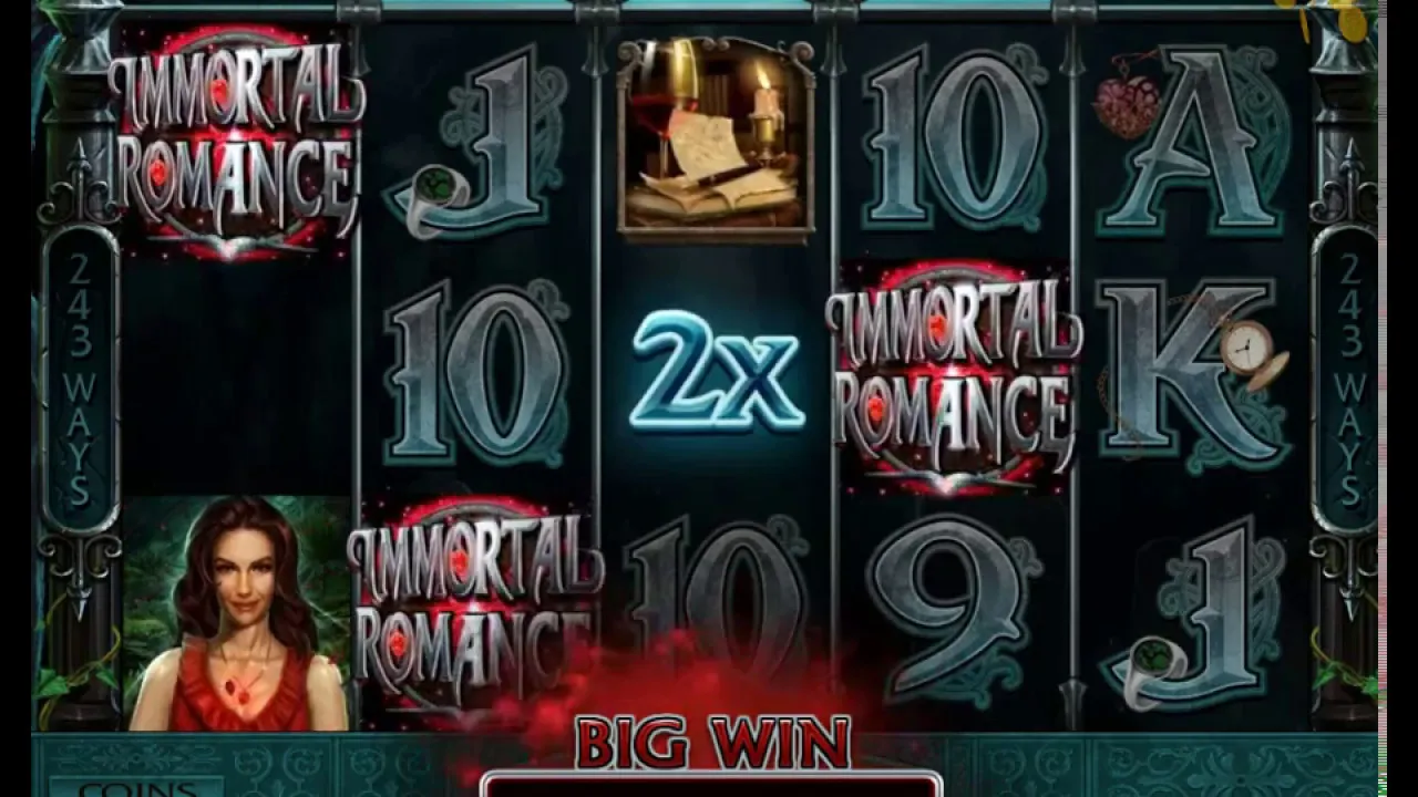 Immortal Romance: Incredible Bonus Win on Microgaming!