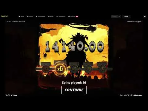 Tombstone R.I.P: Witness an Unexpected and Big Win!