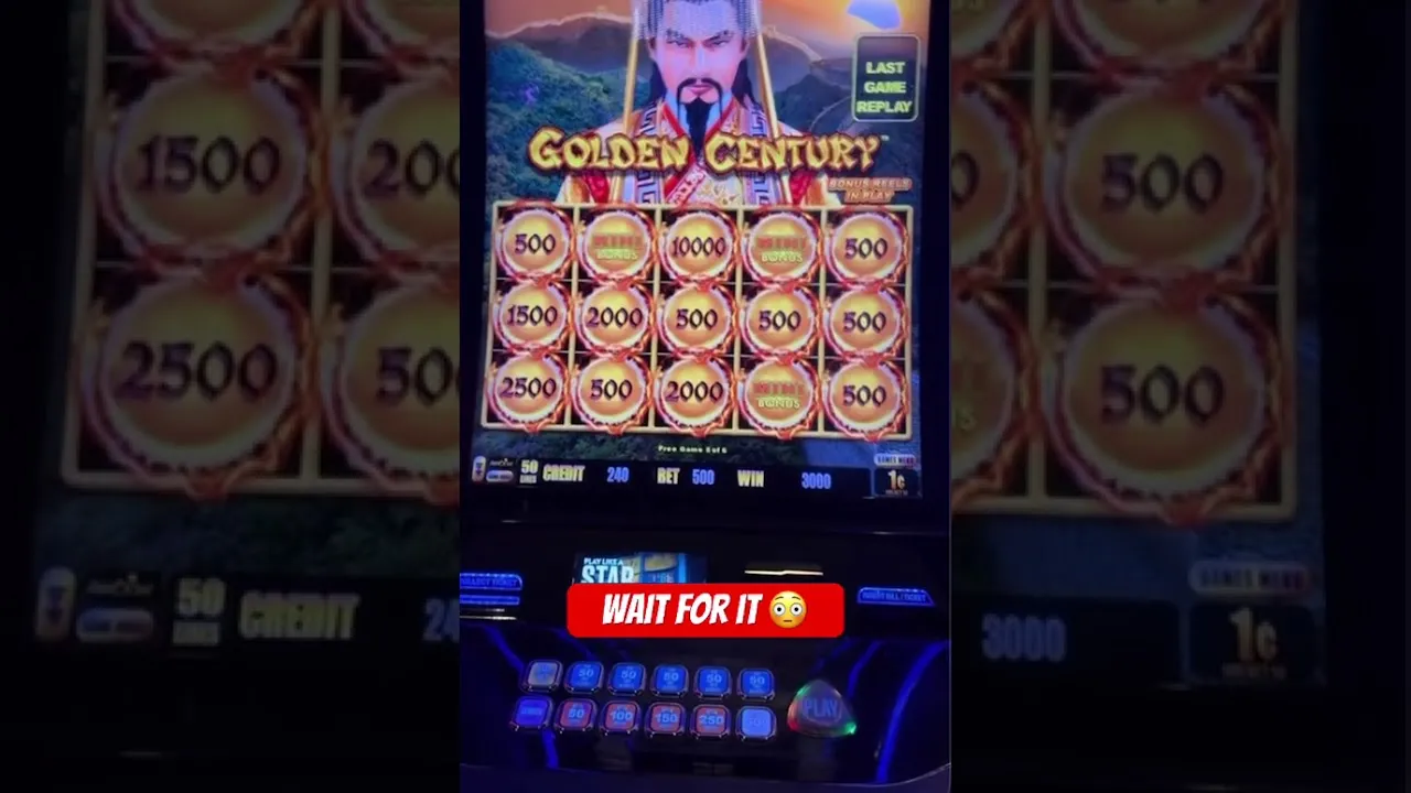Golden Century Free Games Triggered for Big Win