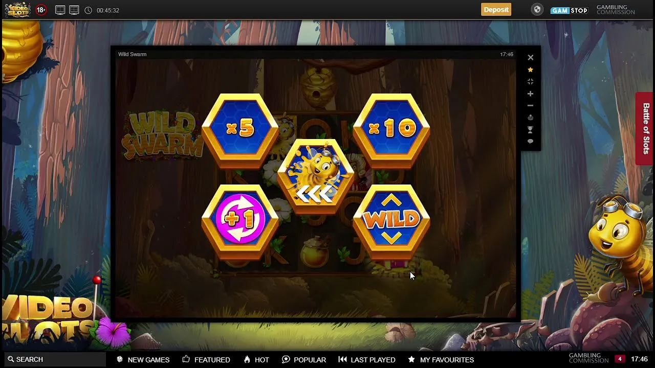 Wild Swarm: Free Spins & Sticky Wilds for Big Wins!