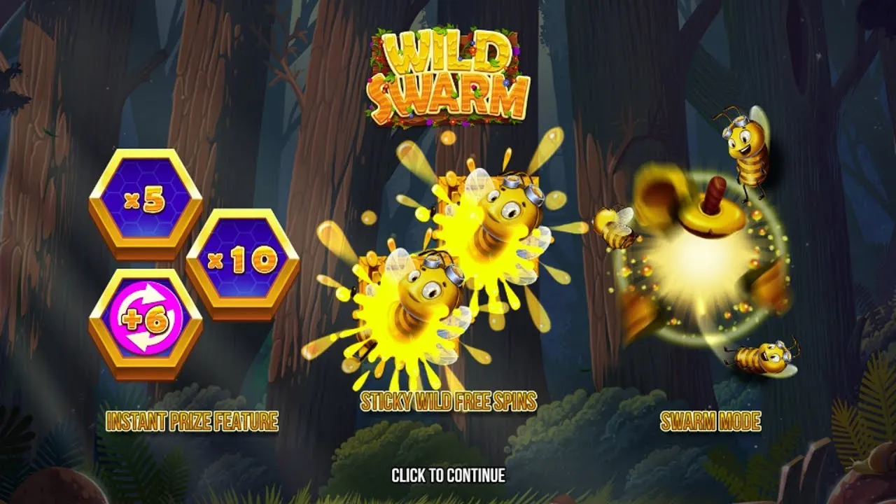 Wild Swarm: HUGE 150x Win on Push Gaming's Hive Slot!