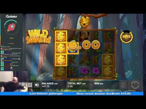 Wild Swarm: Sweet 285x Bonus Win on Push Gaming Slot!