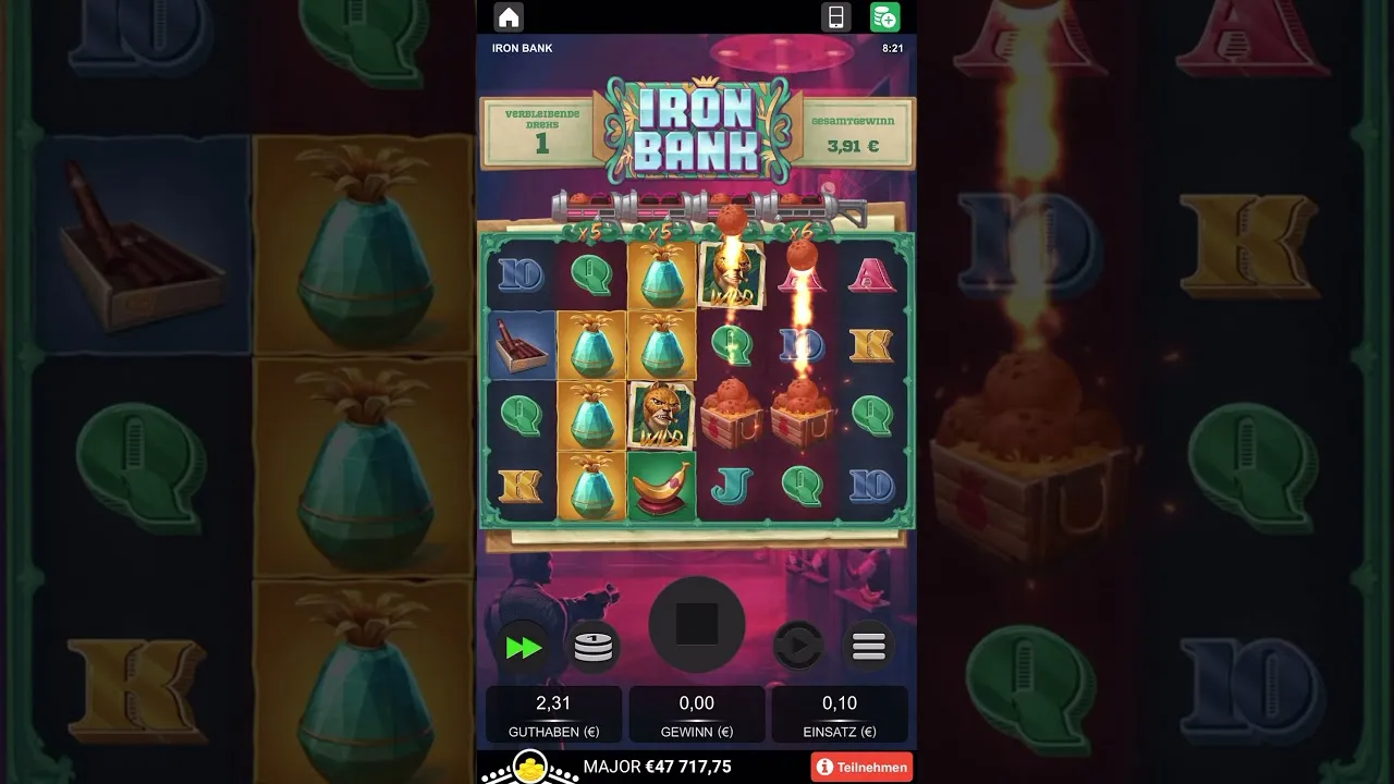 Iron Bank 6202x Mega Win, a Player's Epic Round