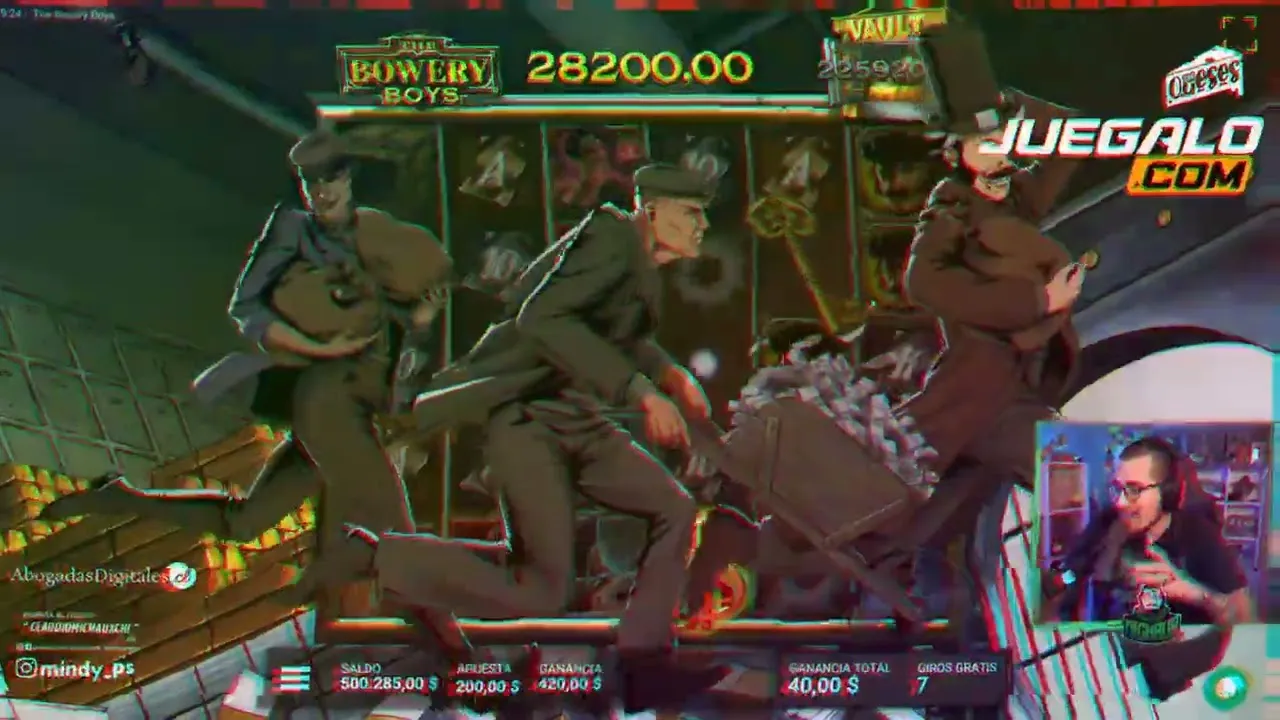 Bowery Boys big casino win: 10,000x multiplier!