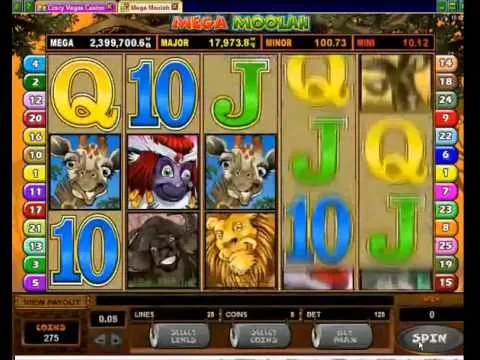 Mega Moolah Slot Win, Player Lands 15 Free Spins