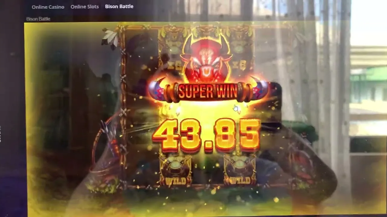 Bison Battle: Big Win Stampede & Bonus Round Action!