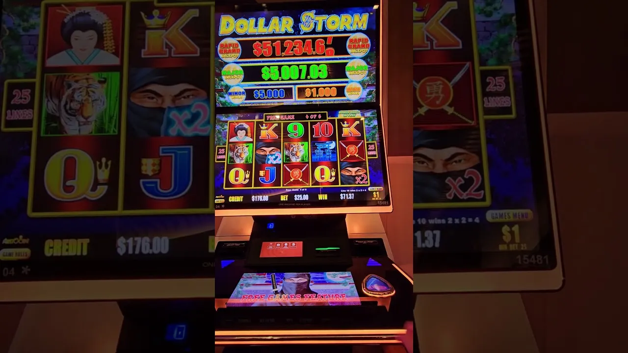 Dollar Storm Slot: Free Games Bonus Feature Unleashed!