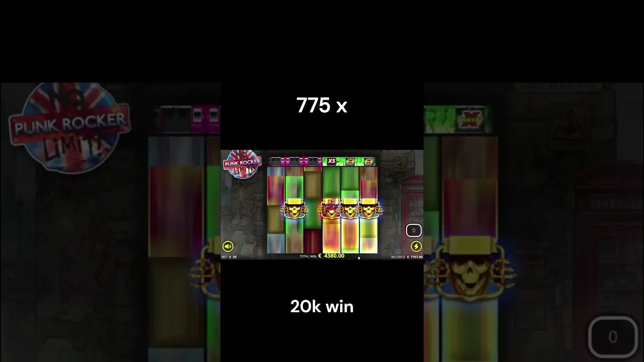 Punk Rocker: Nolimit City Delivers a 775x MEGA Win!