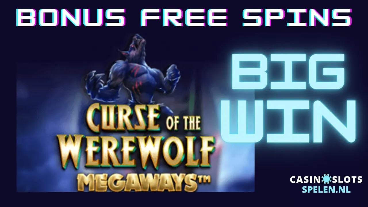Curse of the Werewolf Megaways: Big Win Free Spins!