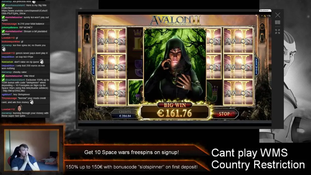 Avalon II Big Win Wilds: 16,200x Potential