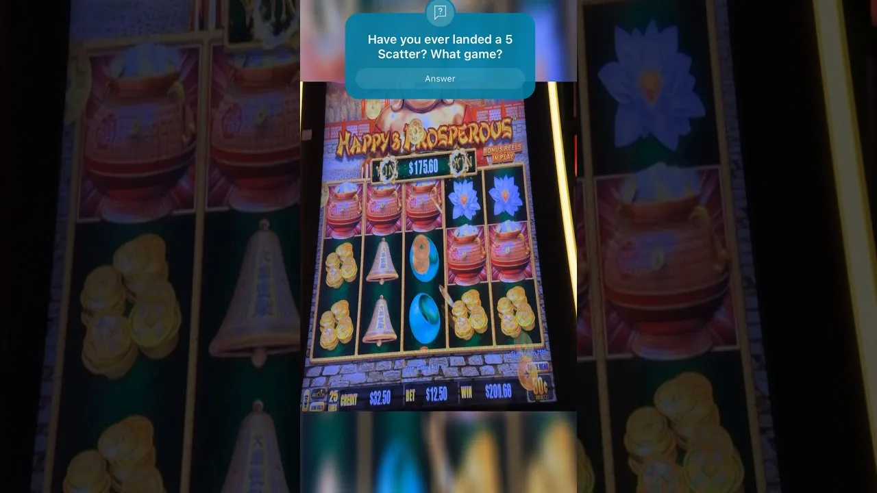 Happy Prosperous Bonus Win: 5 Scatter Trigger