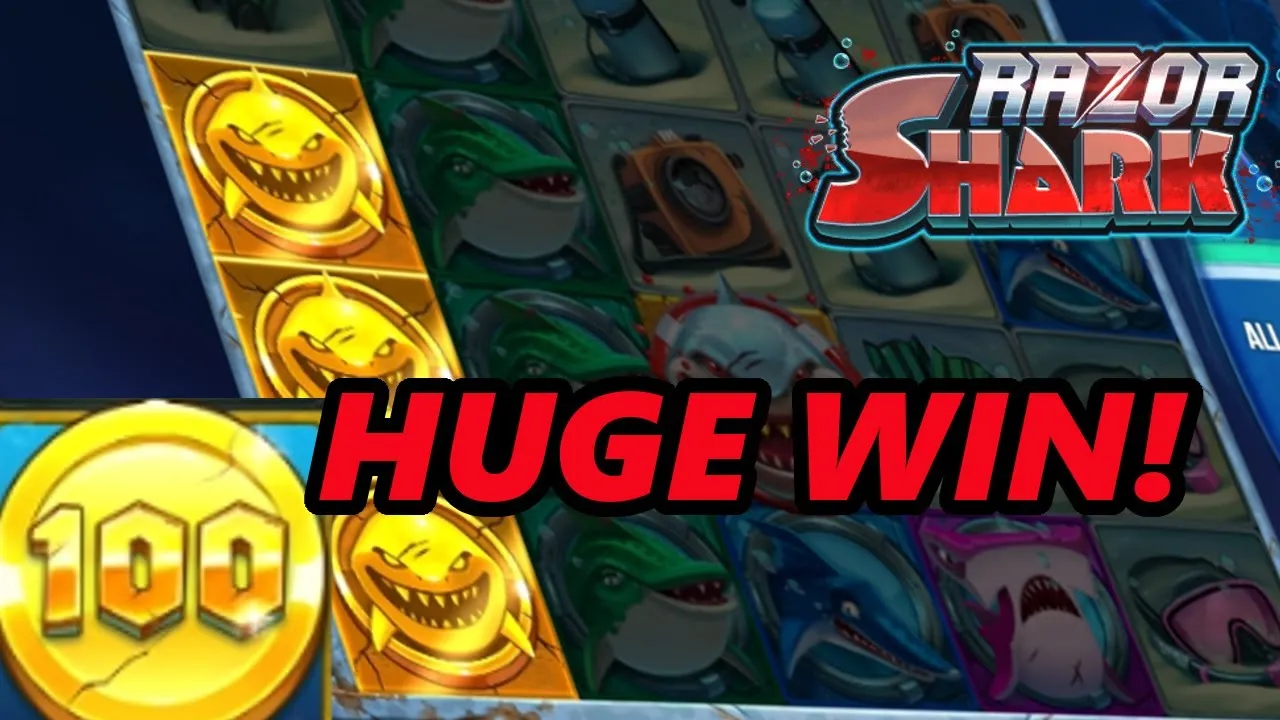 Razor Shark Slot: 1070x Bonus Win from Push Gaming!