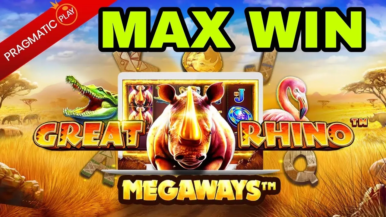 Great Rhino Megaways Max Win: 15658x via Bonus Buy