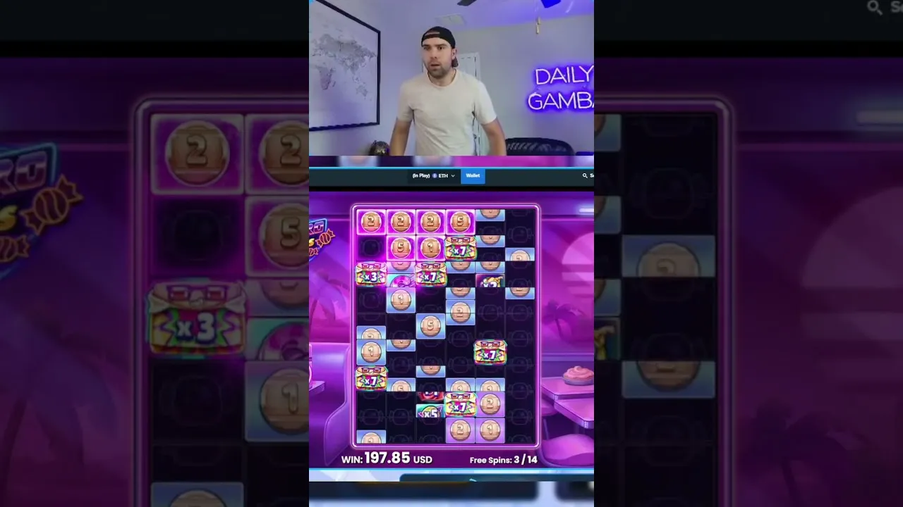 Retro Sweets 169000x Free Spins Bonus Explodes