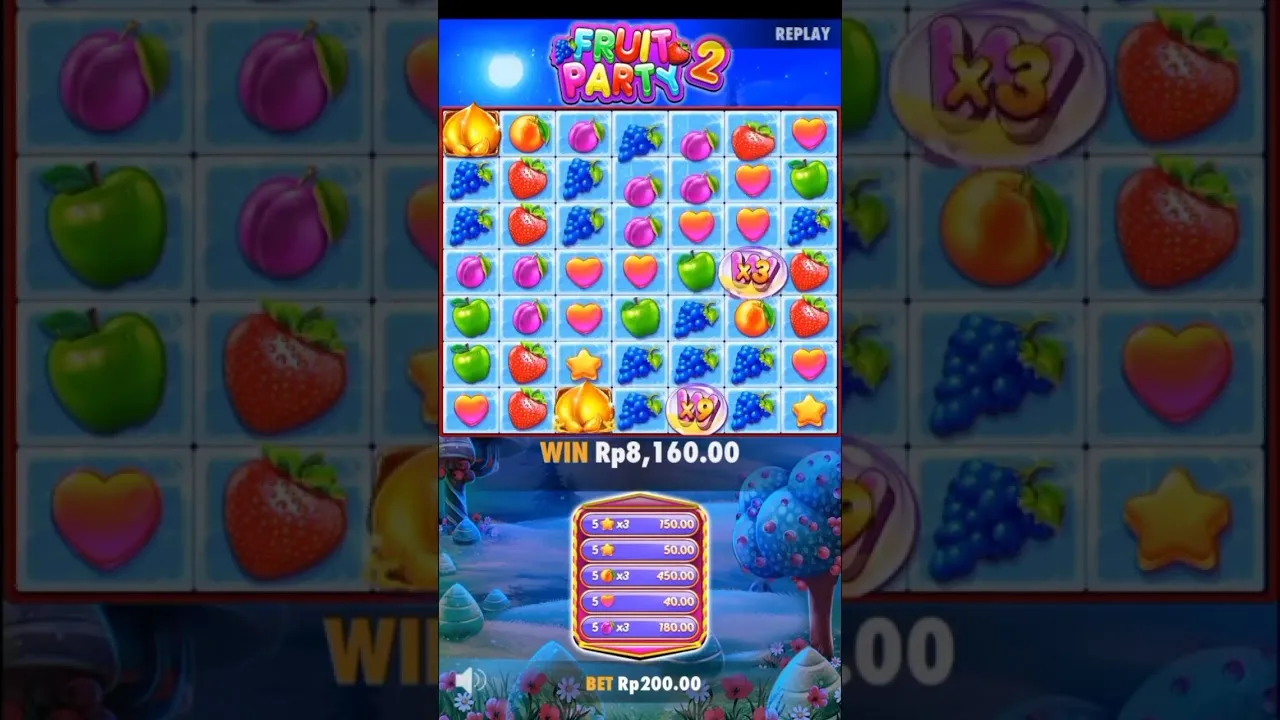 Fruit Party 2: Huge 2800x Win During Free Spins Bonus!