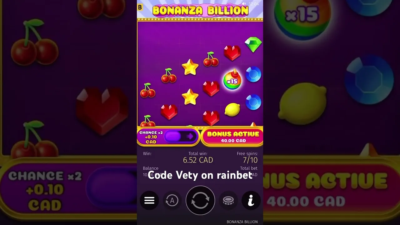 Bonanza Billion Slot: Free Spins Bonus & BGaming Fun!