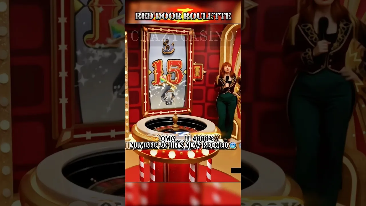 Red Door Roulette 4000x Big Win, Number 20 Trigger