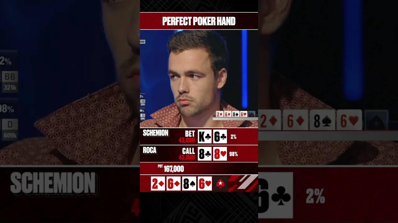 PokerStars Live Texas Hold'em Win Roca's Full House