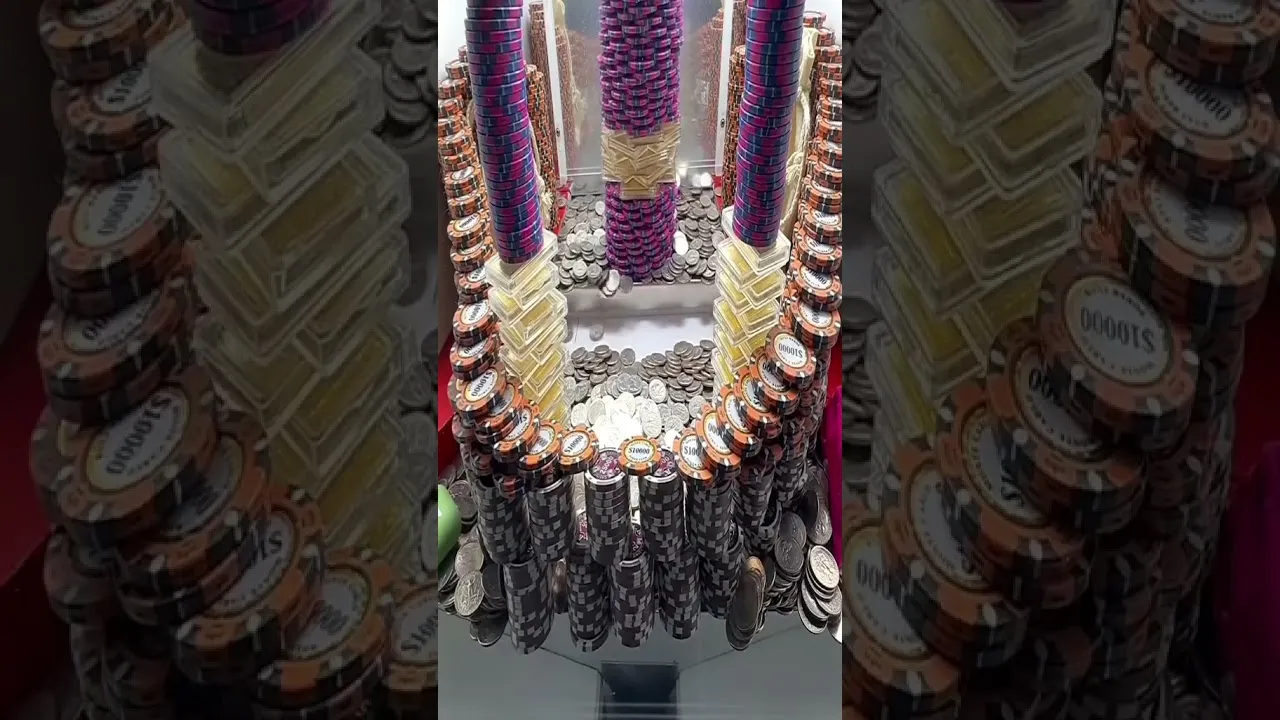 Coin Pusher Gold Bars Win Massive Chips Cascade