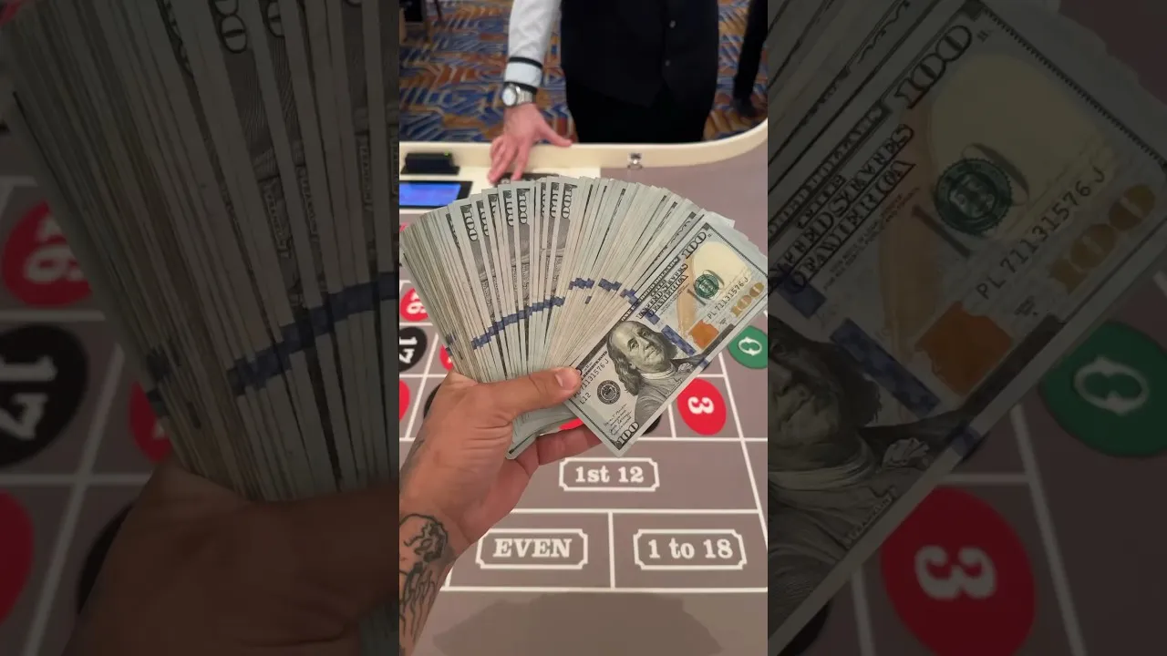 High Stakes Roulette: $40,000 Win at Crockfords Casino!