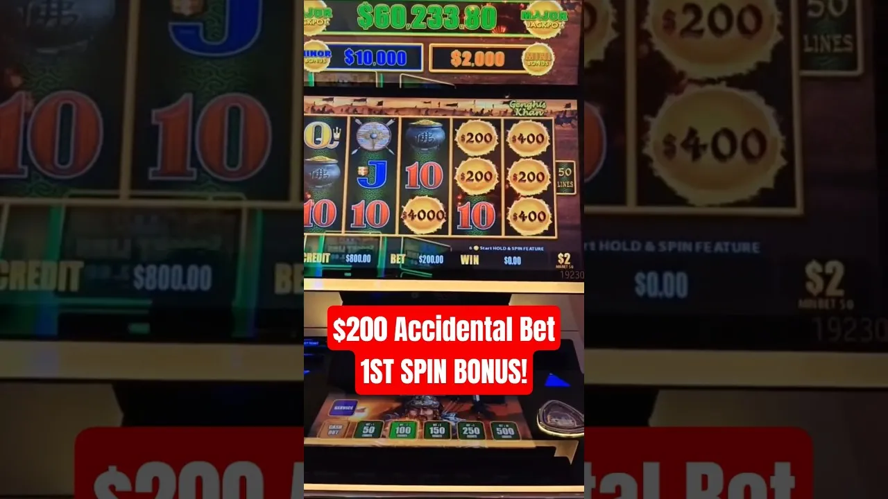 Genghis Khan 40x Hold And Spin 200 Bet Win