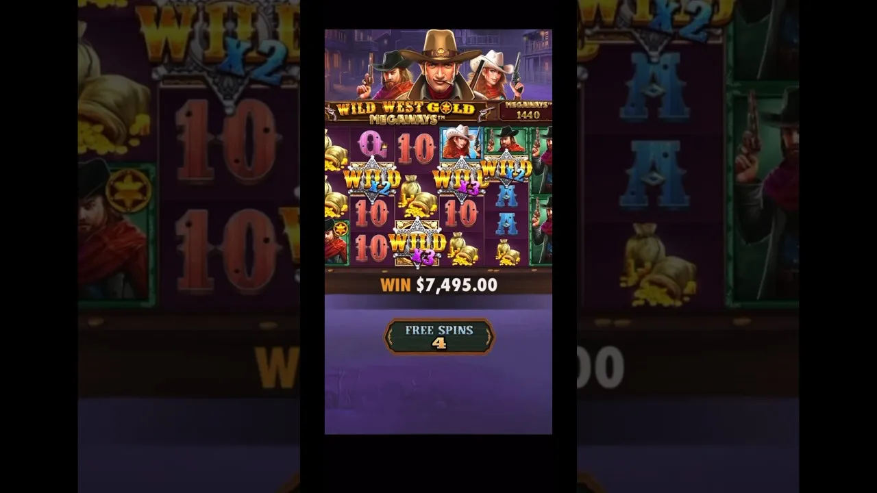 Wild West Megaways Big Win 19 Sticky Wilds