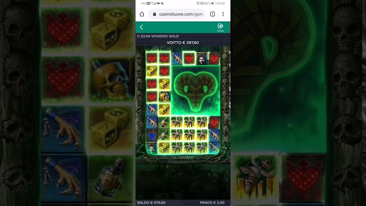 Voodoo Gold Big Win Bonus: 651.40 EUR Payout
