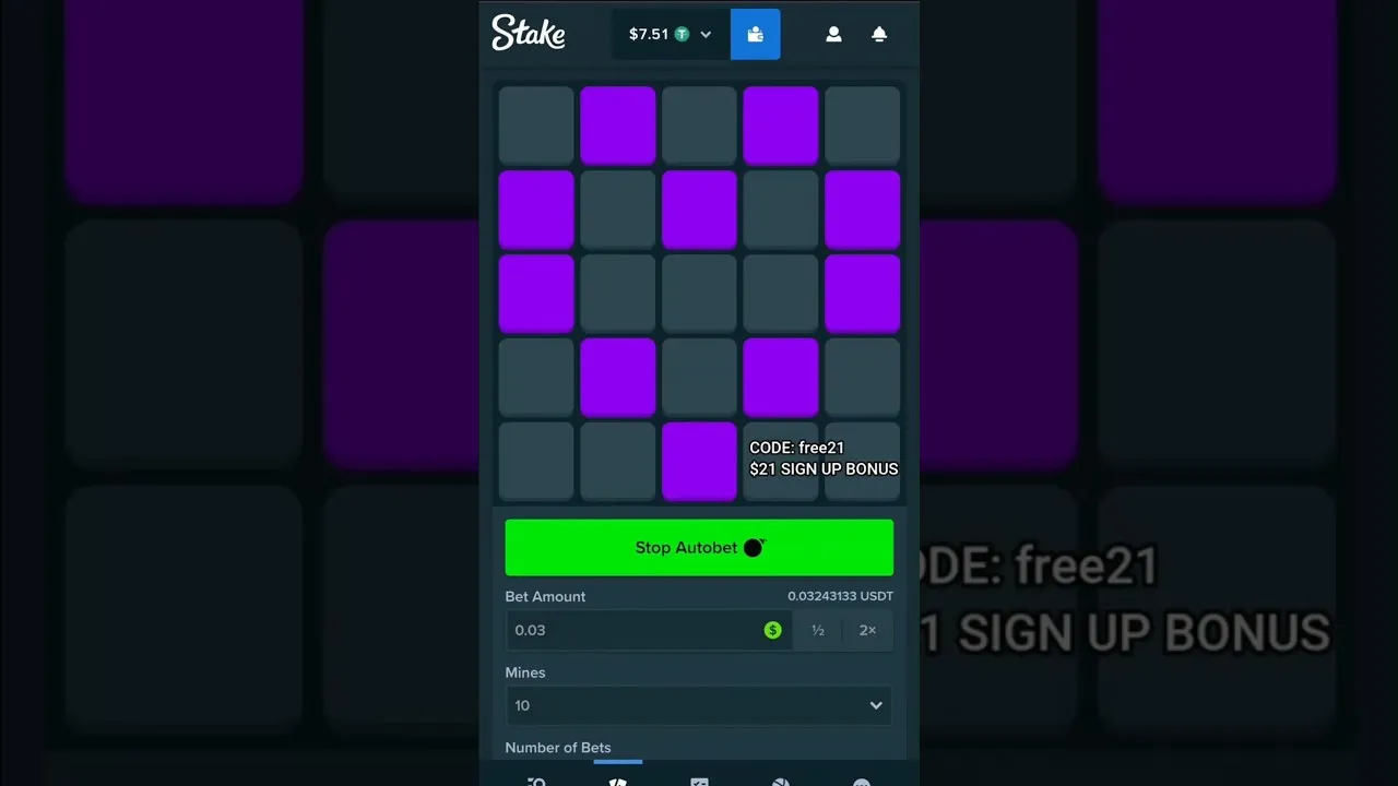 Stake Mines: 1077x Multiplier Hit! Unbelievable Win!