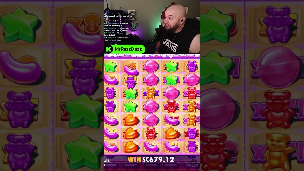 Sweet Bonanza: Streamer Hits HUGE 17388x Win on Pragmatic Slot!