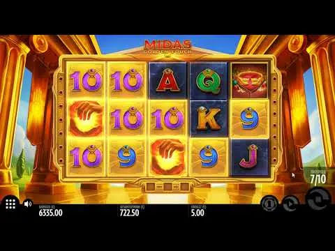 Midas Golden Touch: HUGE Win in Free Spins Bonus Round!