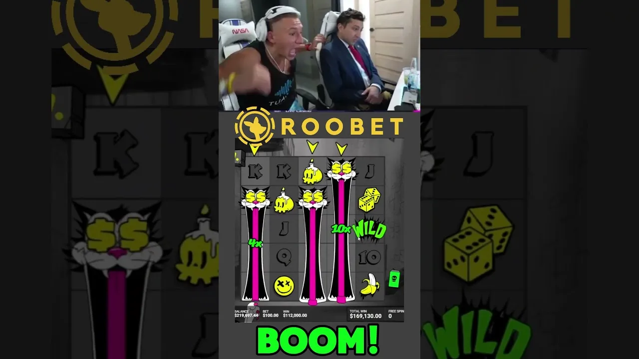 RIP City Slot: $100 Bet HUGE Win on Roobet Casino!