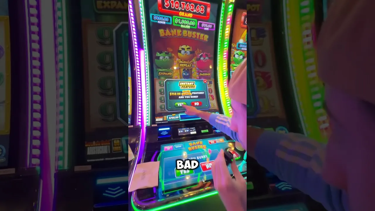 Bank Buster Bonus Buy Slot Game A Big Win