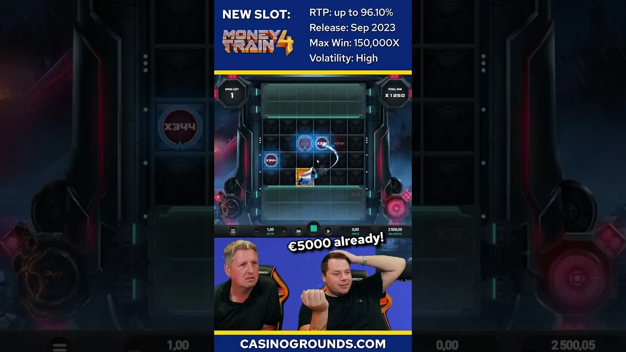 Money Train 4: Massive €18,000 Win on First Bonus Buy!