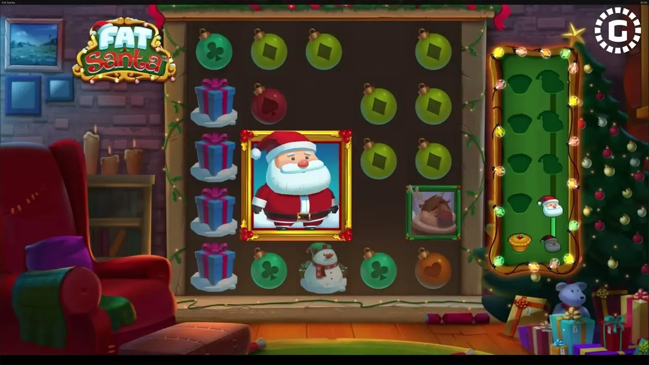 Fat Santa Free Spins: Watch a 6400x Max Win Round