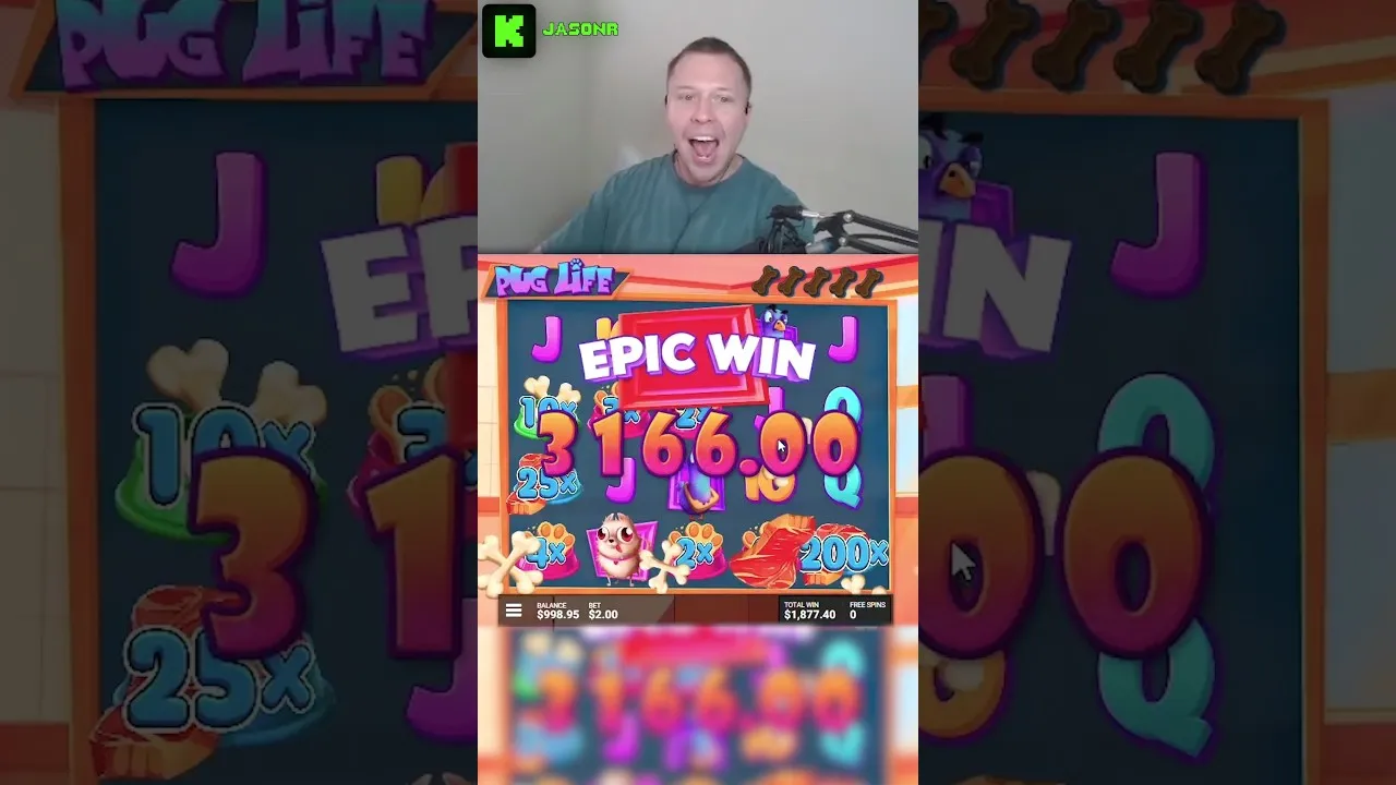 Pug Life: Unbelievable 2521x Win on Hacksaw Gaming Slot!