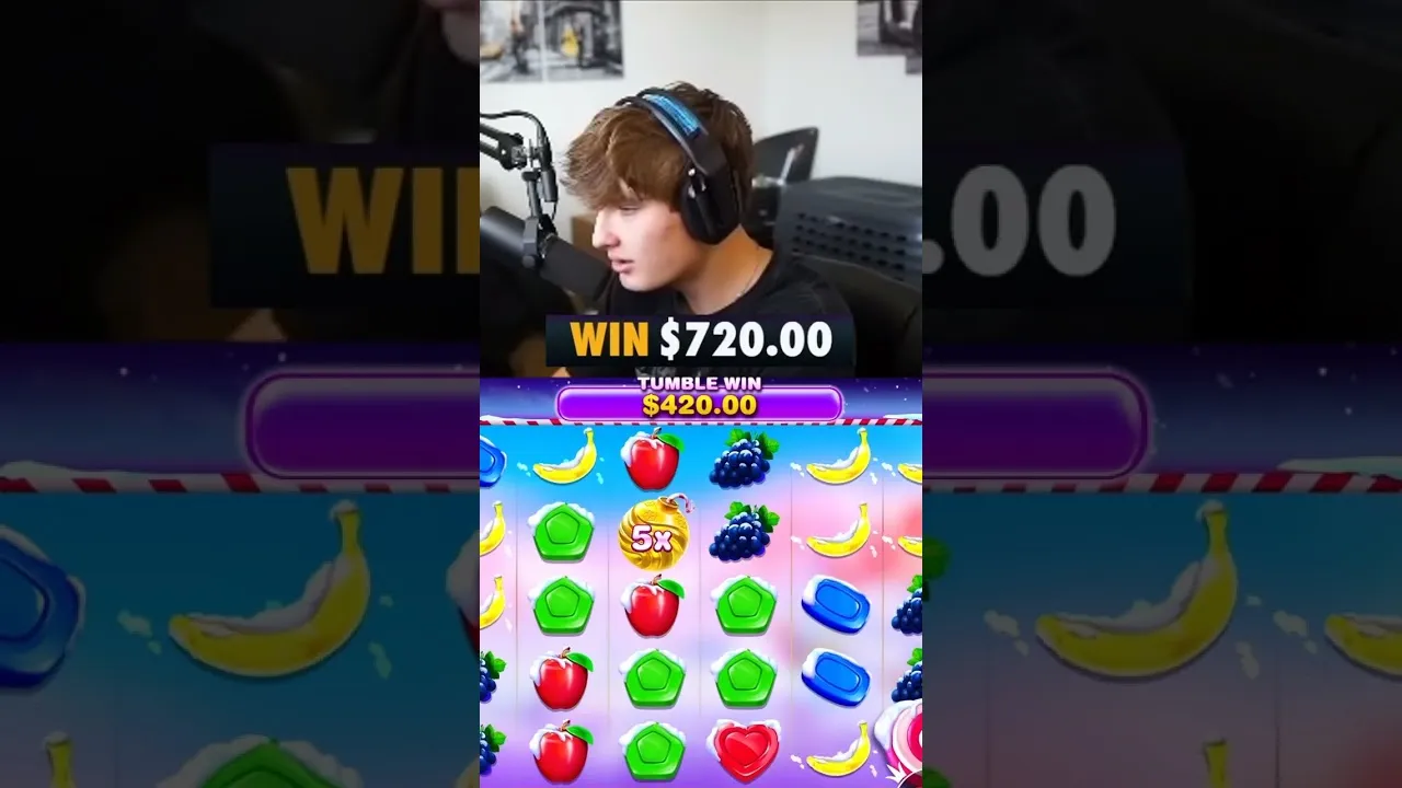 Sweet Bonanza Xmas: $16,720 Win with 100x Multiplier!