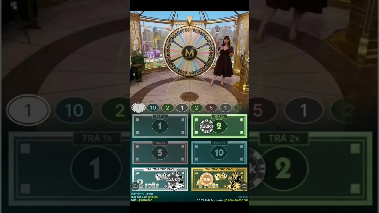 Monopoly Live HUGE Win: 500x Bonus Round Highlight Reel!