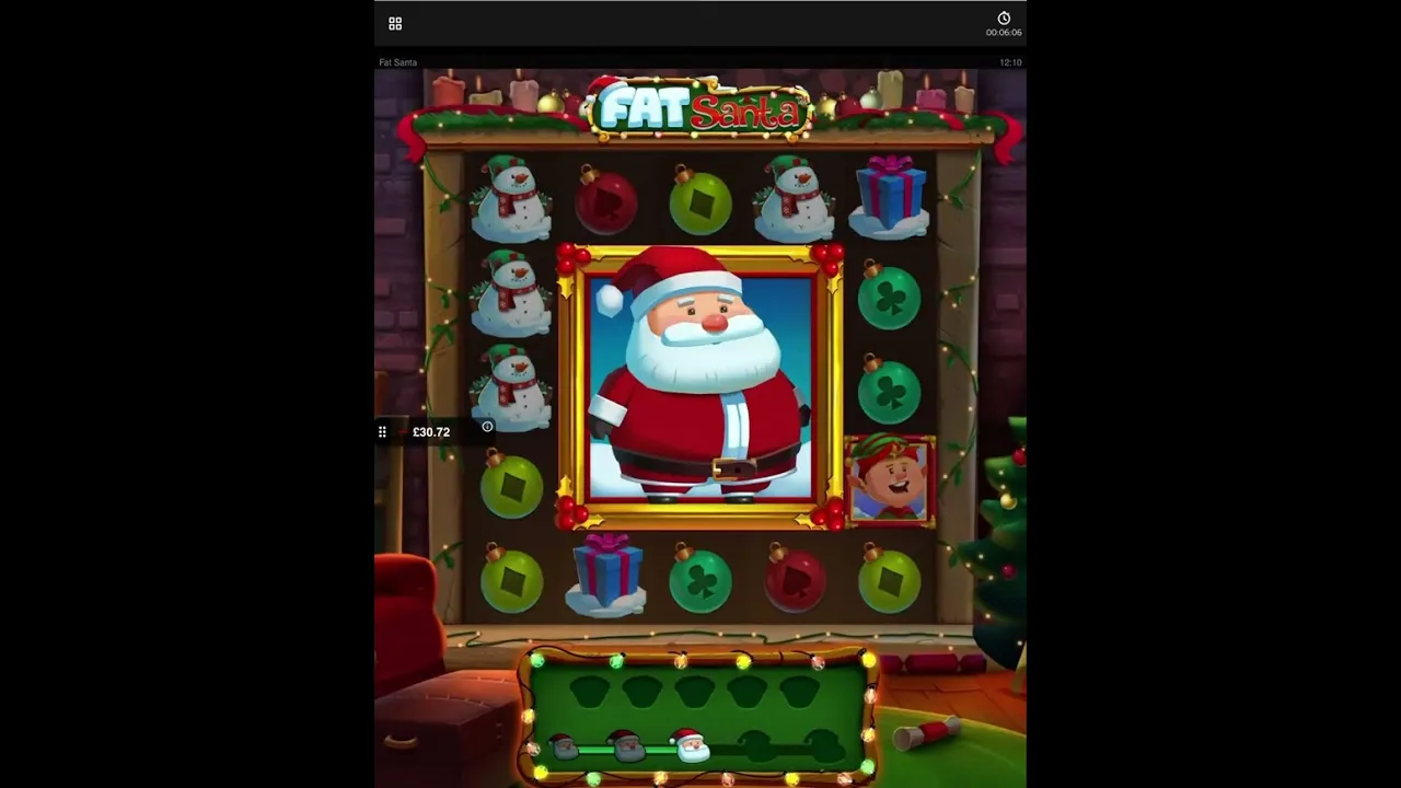 Fat Santa 191x Big Win, Free Spins Bonus Round