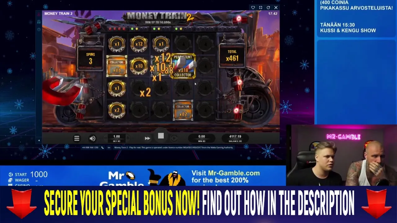 Money Train 2: Witness an Insane 8886x Bonus Round Win!